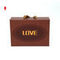 हैंडल के साथ वार्निंग पेपर गिफ्ट पैकेजिंग बॉक्स ब्लो फोल्डिंग गिफ्ट बॉक्स