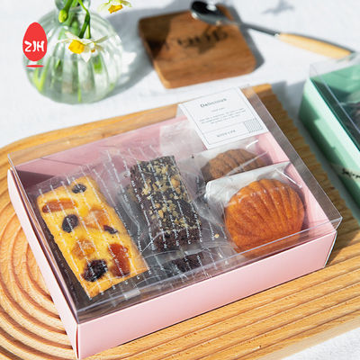 Recyclable Macaron बिस्कुट बॉक्स पैकेजिंग केक चॉकलेट बॉक्स